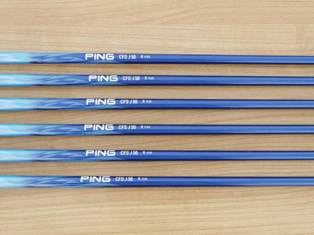 Iron set : Ping : ชุดเหล็ก Ping G Max (ใบใหญ่ ตีง่ายมาก ไกล Japan Spec) มีเหล็ก 5-Pw (6 ชิ้น) ก้านกราไฟต์ Ping CFS J50 Flex R