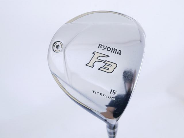 Fairway Wood : Other Brand : หัวไม้ 3 Ryoma F Titanium (รุ่นปี 2019 ไกลมากๆ) Loft 15 ก้าน Tour AD RF2 Flex S