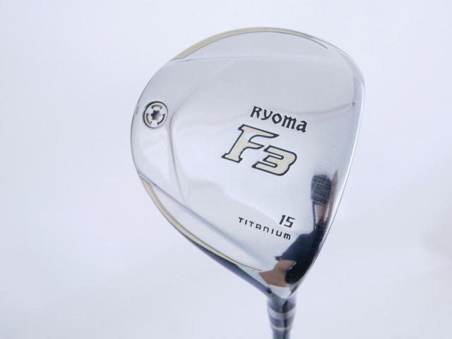 Fairway Wood : Other Brand : หัวไม้ 3 Ryoma F Titanium (รุ่นปี 2019 ไกลมากๆ) Loft 15 ก้าน Tour AD RF2 Flex SR