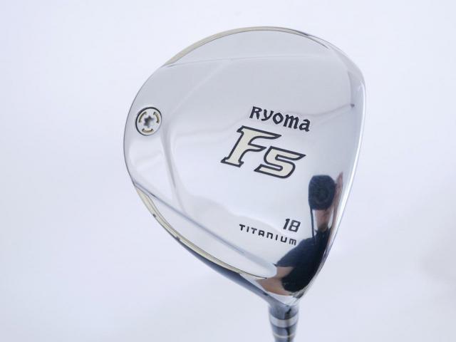 Fairway Wood : Other Brand : หัวไม้ 5 Ryoma F Titanium (รุ่นปี 2019 ไกลมากๆ) Loft 18 ก้าน Tour AD RF2 Flex R