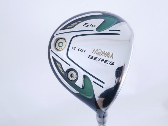 Fairway Wood : Honma : **ก้าน 3 ดาว** หัวไม้ 5 Honma Beres E-03 (รุ่นปี 2015 เหมาะกับซีเนียร์) Loft 19 ก้าน ARMRQ 8 (45) FLex R (3 ดาว)