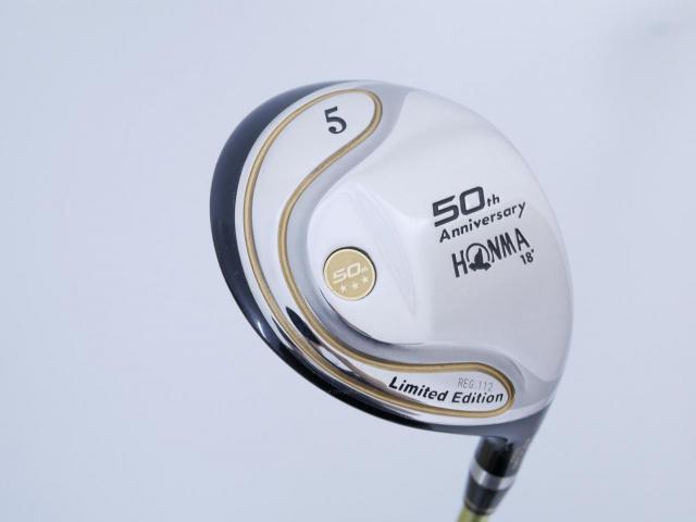 Fairway Wood : Honma : **ก้าน 3 ดาว** หัวไม้ 5 Honma 50th Anniversary (Limited Edition) Loft 18 ก้าน ARMRQ Flex S (3 ดาว)