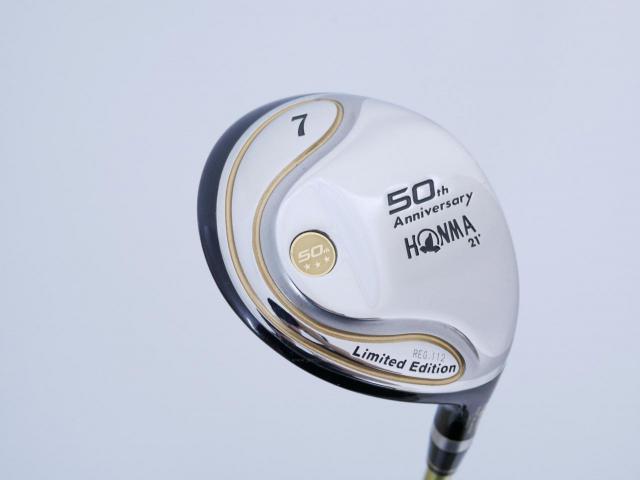 Fairway Wood : Honma : **ก้าน 3 ดาว** หัวไม้ 7 Honma 50th Anniversary (Limited Edition) Loft 21 ก้าน ARMRQ Flex S (3 ดาว)