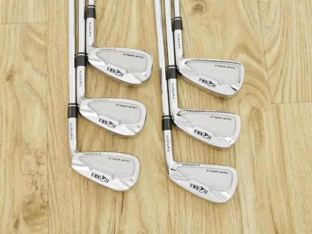 Iron set : Honma : ชุดเหล็ก Honma Tour World TW737v Forged (ออกปี 2017) มีเหล็ก 5-10 (6 ชิ้น) ก้านเหล็ก Dynamic Gold AMT S200