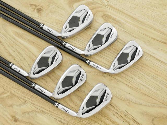 Iron set : Ping : ชุดเหล็ก Ping G430 (รุ่นล่าสุด ออกปี 2022 Japan Spec. ใบใหญ่ ง่าย ไกล) มีเหล็ก 6-W,45 (6 ชิ้น) ก้านกราไฟต์ Ping Alta J CB Flex S