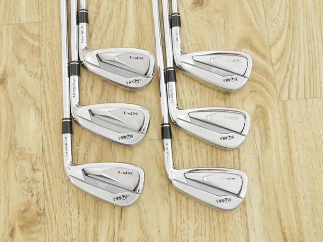 Iron set : Honma : ชุดเหล็ก Honma Tour World XP-1 (รุ่นปี 2020) มีเหล็ก 5-10 (6 ชิ้น) ก้านเหล็ก NS Pro Zelos Flex R