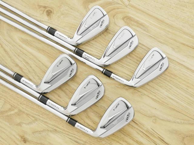 Iron set : Honma : ชุดเหล็ก Honma Tour World XP-1 (รุ่นปี 2020) มีเหล็ก 5-10 (6 ชิ้น) ก้านเหล็ก NS Pro Zelos Flex R