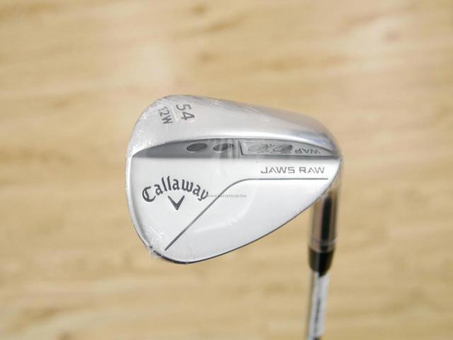 Wedge : Callaway : **ของใหม่ ยังไม่แกะพลาสติก** Wedge Callaway JAWS RAW (รุ่นใหม่ ปี 2023) Loft 54 ก้านเหล็ก NS Pro 950 NEO Flex S