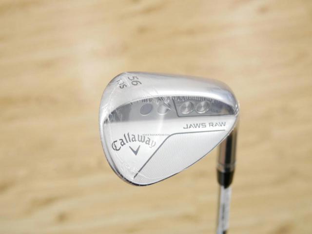 Wedge : Callaway : **ของใหม่ ยังไม่แกะพลาสติก** Wedge Callaway JAWS RAW (รุ่นใหม่ ปี 2023) Loft 56 ก้านเหล็ก NS Pro Modus 115 Flex S