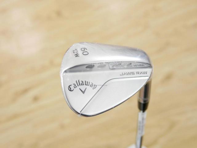 Wedge : Callaway : **ของใหม่ ยังไม่แกะพลาสติก** Wedge Callaway JAWS RAW (รุ่นใหม่ ปี 2023) Loft 60 ก้านเหล็ก Dynamic Gold S200