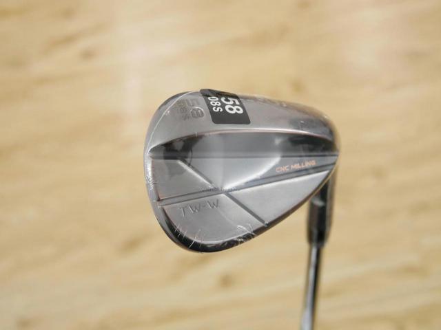 Wedge : Honma : **ของใหม่ ยังไม่แกะพลาสติก** Wedge Honma Tour World TW-W CNC Milled Copper (รุ่นล่าสุด ออกปี 2024) Loft 58 ก้านเหล็ก Dynamic Gold S200