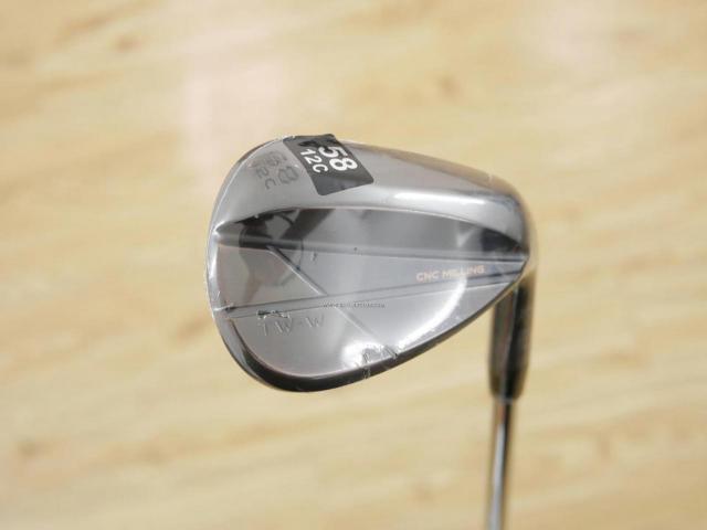 Wedge : Honma : **ของใหม่ ยังไม่แกะพลาสติก** Wedge Honma Tour World TW-W CNC Milled Copper (รุ่นล่าสุด ออกปี 2024) Loft 58 ก้านเหล็ก Dynamic Gold S200