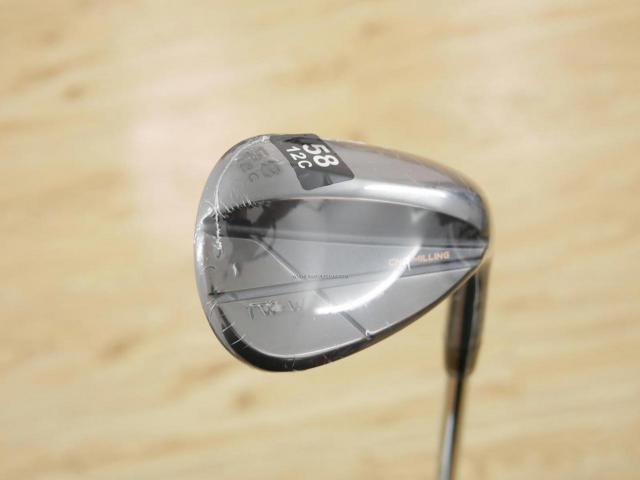 Wedge : Honma : **ของใหม่ ยังไม่แกะพลาสติก** Wedge Honma Tour World TW-W CNC Milled Copper (รุ่นล่าสุด ออกปี 2024) Loft 58 ก้านเหล็ก Dynamic Gold S200