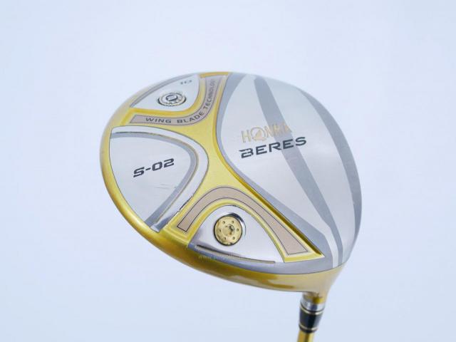 Driver : Honma : **ก้าน 4 ดาว** ไดรเวอร์ Honma Beres S-02 (460cc.) Loft 10 ก้าน ARMRQ 6 (49) Flex R (4 ดาว)