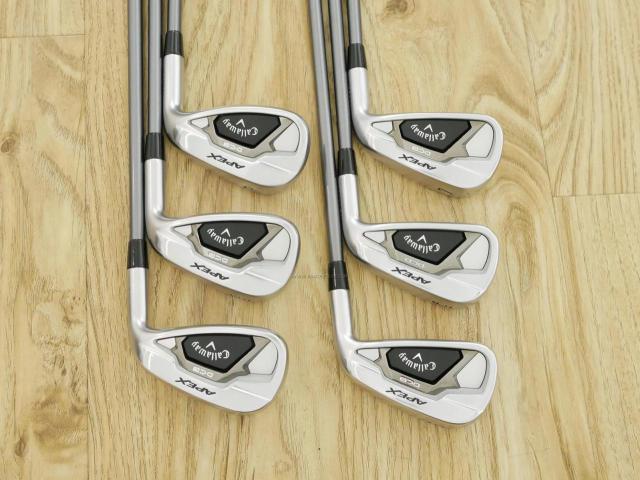 Iron set : Callaway : ชุดเหล็ก Callaway APEX DCB Forged (รุ่นปี 2022) มีเหล็ก 5-Pw (6 ชิ้น) ก้านกราไฟต์ Fujikura MCI Black 80 Flex R