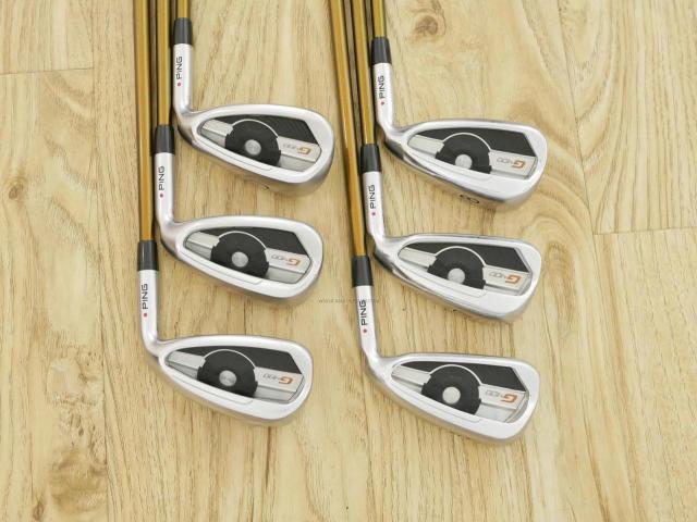 Iron set : Ping : ชุดเหล็ก Ping G400 (ปี 2018 ใบใหญ่ ง่าย ไกล) มีเหล็ก 6-Pw,Aw (6 ชิ้น) ก้านกราไฟต์ Ping Alta J CB Flex R