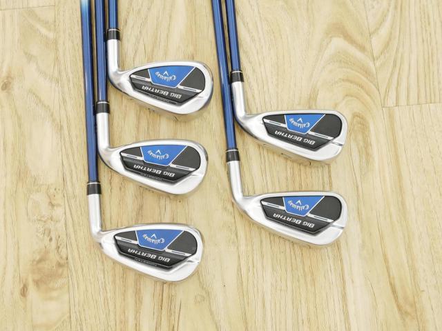 Iron set : Callaway : ชุดเหล็ก Callaway Big Bertha B21 (ออกปี 2021 ตีง่ายที่สุดของ Callaway) มีเหล็ก 6-Pw (5 ชิ้น) ก้านกราไฟต์  Speeder Evolution Flex R