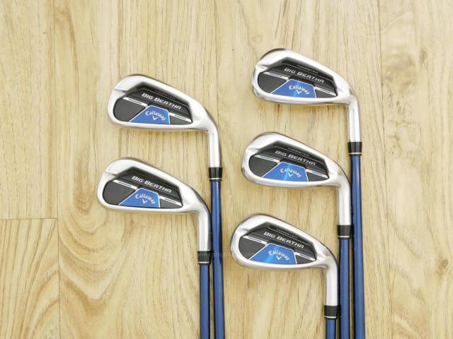 Iron set : Callaway : ชุดเหล็ก Callaway Big Bertha B21 (ออกปี 2021 ตีง่ายที่สุดของ Callaway) มีเหล็ก 6-Pw (5 ชิ้น) ก้านกราไฟต์  Speeder Evolution Flex R