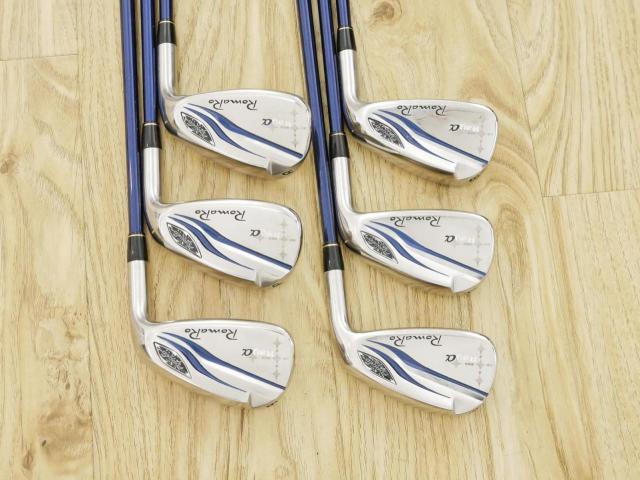 Iron set : Romaro : ชุดเหล็ก Romaro Ray Alpha Forged (ปี 2021 ใบใหญ่ ตีไกลกว่าปกติมาก) มีเหล็ก 6-Pw,Aw (6 ชิ้น) ก้านกราไฟต์ Flex R