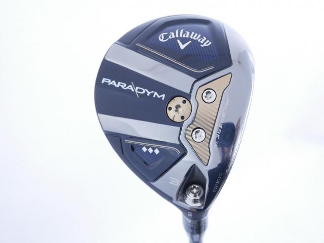 Fairway Wood : callaway : หัวไม้ 3 Callaway Paradym Triple Diamond (รุ่นปี 2023 Low Spin สุดๆ) Loft 15 (ปรับได้) ก้าน Tour AD XC-6 Flex S