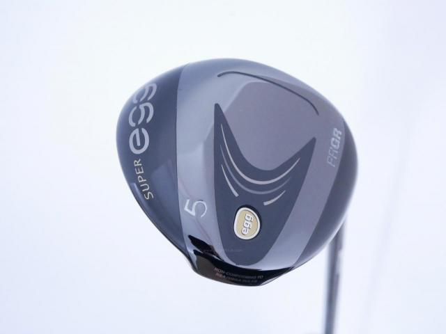 Fairway Wood : PRGR : หัวไม้ 5 PRGR Super Egg (รุ่นปี 2023 หน้าเด้งเกินกฏ COR 0.84 หายากมาก) Loft 19 ก้าน M-37 Flex R