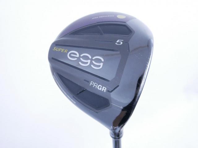 Fairway Wood : PRGR : หัวไม้ 5 PRGR Super Egg (รุ่นปี 2020 หน้าเด้งเกินกฏ COR 0.84 หายากมาก) Loft 17 ก้าน M-37 Flex R