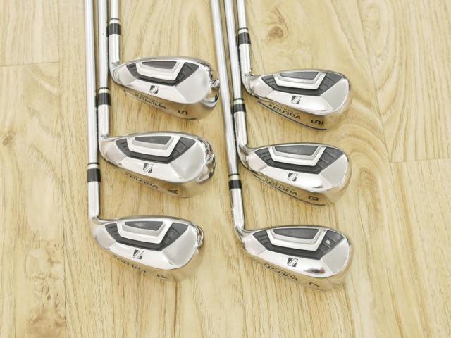 Iron set : Katana : ชุดเหล็กกระเทย Katana Voltio III G Series Hi (ตีง่าย ไกลมาก) มีเหล็ก 7-Pw,Aw,Sw (6 ชิ้น ระยะเทียบเท่า เหล็ก 6-Pw,Sw) ก้าน Tour AD VS-5 Flex R