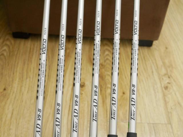 Iron set : Katana : ชุดเหล็กกระเทย Katana Voltio III G Series Hi (ตีง่าย ไกลมาก) มีเหล็ก 7-Pw,Aw,Sw (6 ชิ้น ระยะเทียบเท่า เหล็ก 6-Pw,Sw) ก้าน Tour AD VS-5 Flex R