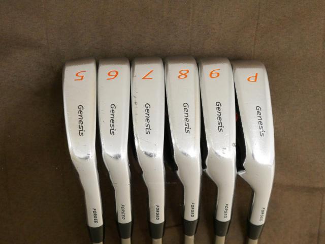 Iron set : Miura : ชุดเหล็ก Miura PP-9005 Genesis Forged (นุ่มมาก ไกล ง่าย) มีเหล็ก 5-Pw (6 ชิ้น) ก้านกราไฟต์ UST Mamiya ATTAS 60 Flex R