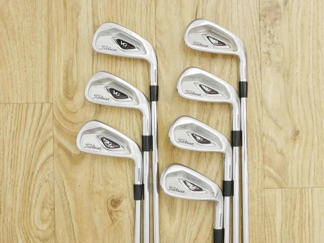 Iron set : Titleist : ชุดเหล็ก Titleist VG3 Forged (Japan Spec. นุ่มแน่น) มีเหล็ก 4-Pw (7 ชิ้น) ก้านเหล็ก NS Pro 950 Flex R