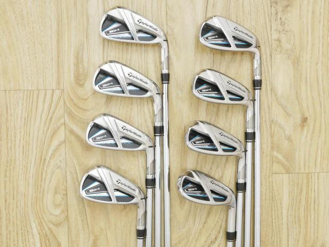 Iron set : Taylormade : ชุดเหล็ก Taylormade SIM MAX (ออกปี 2020 Japan Spec.) มีเหล็ก 5-Pw,Aw,Sw (8 ชิ้น) ก้านเหล็ก NS Pro Modus 105 Flex S