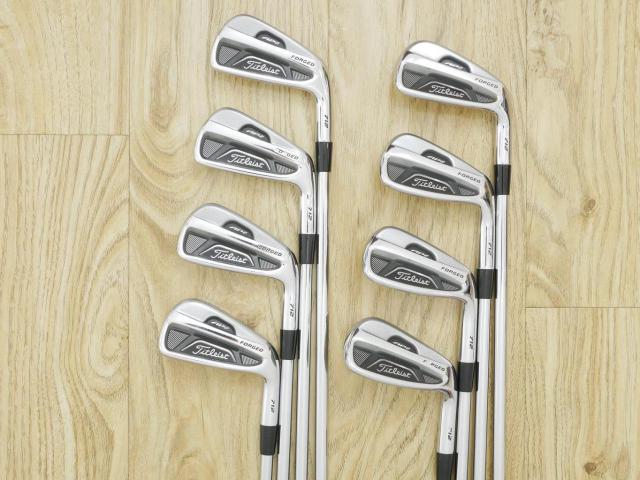 Iron set : Titleist : ชุดเหล็ก Titleist AP2 712 Forged มีเหล็ก 3-Pw (8 ชิ้น) ก้านเหล็ก NS Pro 950 Flex R