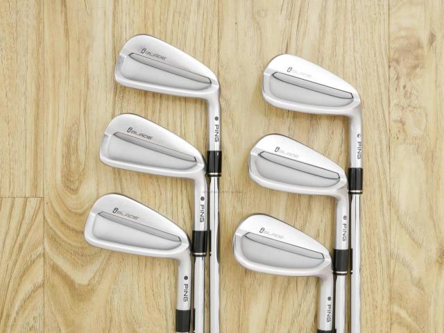 Iron set : Ping : ชุดเหล็ก Ping iBlade (ปี 2018) มีเหล็ก 5-Pw (6 ชิ้น) ก้านเหล็ก NS Pro Modus 105 Flex R