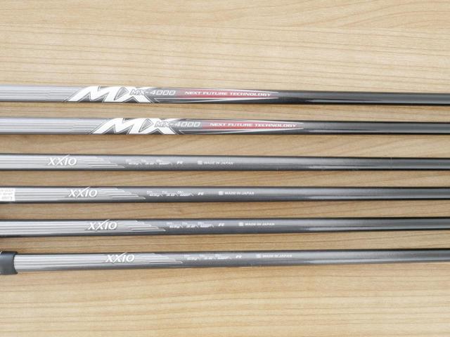 Iron set : XXIO : ชุดเหล็ก XXIO Forged 4 มีเหล็ก 5-Pw (6 ชิ้น) ก้านกราไฟต์ MX-4000 Flex R