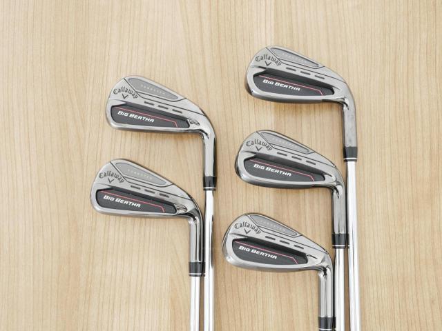 Iron set : Callaway : ชุดเหล็ก Callaway Big Bertha (รุ่นล่าสุด ปี 2023 ตีง่ายที่สุดของ Callaway) มีเหล็ก 6-Pw (5 ชิ้น) ก้านเหล็ก NS Pro 950 Neo Flex S