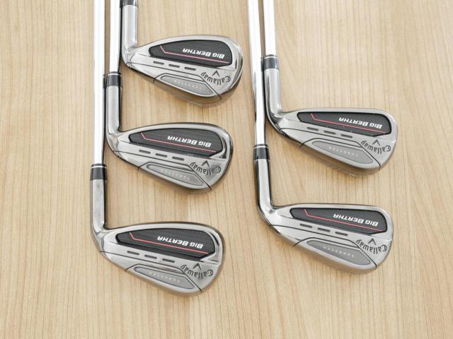 Iron set : Callaway : ชุดเหล็ก Callaway Big Bertha (รุ่นล่าสุด ปี 2023 ตีง่ายที่สุดของ Callaway) มีเหล็ก 6-Pw (5 ชิ้น) ก้านเหล็ก NS Pro 950 Neo Flex S