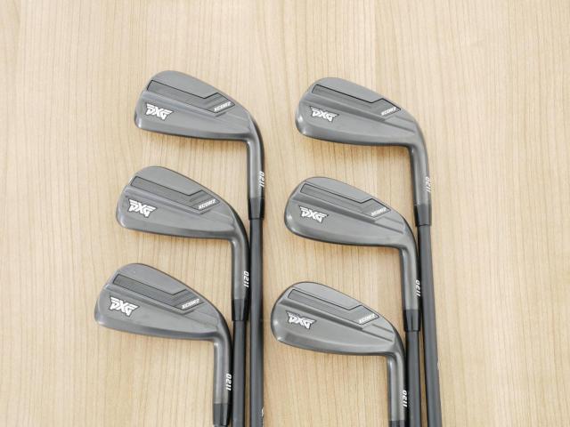 Iron set : PXG : ชุดเหล็ก PXG 0211 XCOR 2 Xtreme Dark (รุ่นปี 2023 หน้าเด้ง ตีไกลมากๆ) มีเหล็ก 5-Pw (6 ชิ้น) ก้านกราไฟต์ Mitsubishi MMT 80 Flex S