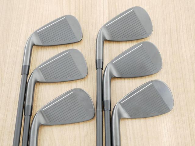 Iron set : PXG : ชุดเหล็ก PXG 0211 XCOR 2 Xtreme Dark (รุ่นปี 2023 หน้าเด้ง ตีไกลมากๆ) มีเหล็ก 5-Pw (6 ชิ้น) ก้านกราไฟต์ Mitsubishi MMT 80 Flex S