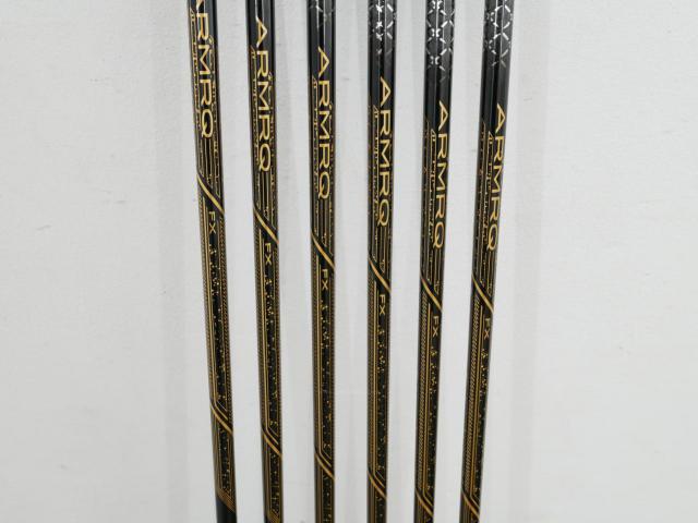 Iron set : Honma : ชุดเหล็ก Honma Beres 09 Forged Black (รุ่นล่าสุด ออกปี 2024 สวยมากๆ) มีเหล็ก 6-11 (6 ชิ้น เทียบเท่า 6-Pw) ก้าน ARMRQ FX Flex R