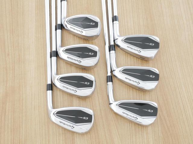 Iron set : Taylormade : ชุดเหล็ก Taylormade Qi (รุ่นล่าสุด ออกปี 2024 Japan Spec.) มีเหล็ก 6-Pw,Aw,Sw (7 ชิ้น) ก้านเหล็ก NS Pro 910GH Flex S