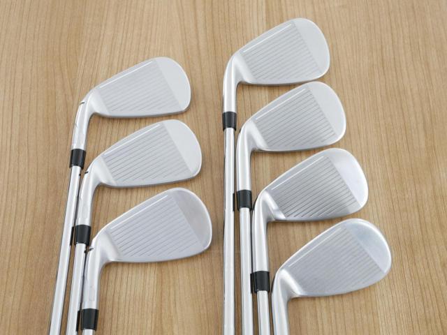 Iron set : Taylormade : ชุดเหล็ก Taylormade Qi (รุ่นล่าสุด ออกปี 2024 Japan Spec.) มีเหล็ก 6-Pw,Aw,Sw (7 ชิ้น) ก้านเหล็ก NS Pro 910GH Flex S