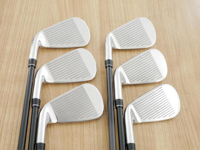 Iron set : Callaway : ชุดเหล็ก Callaway Paradym Ai Smoke Max Fast (รุ่นล่าสุด ออกปี 2024 ตีง่ายมาก ไกล Japan Spec.) มีเหล็ก 6-Pw,Aw (6 ชิ้น) ก้านกราไฟต์ Fujikura TENSEI 40 Flex R