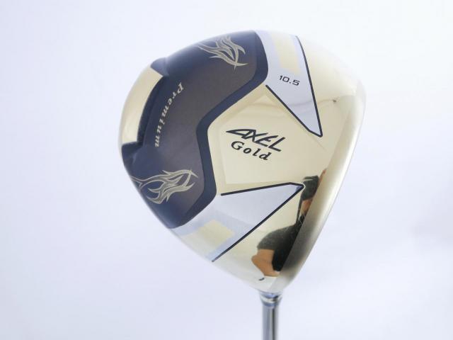 Driver : Tsuruya : Tsuruya AXEL Gold Premium (460cc. ตัวท๊อป หน้าเด้ง Non-Conform ของใหม่ 4 หมื่น) Loft 10.5 Flex S