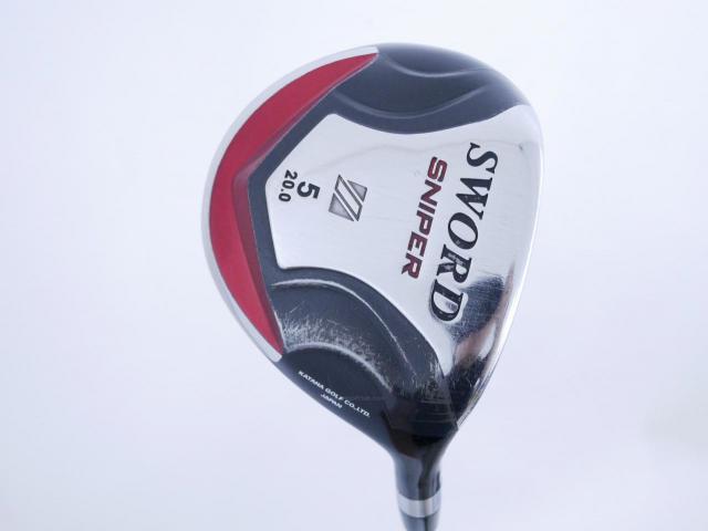 Fairway Wood : Katana : หัวไม้ 5 Katana Sword Sniper Loft 20 ก้าน Fujikura Speeder 589 Flex R