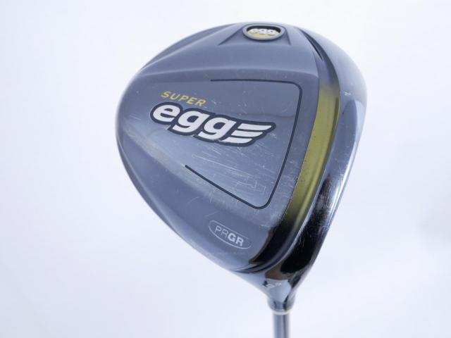 Driver : PRGR : ไดรเวอร์ PRGR Super EGG (ปี 2019 หน้าเด้งเกินกฏ COR 0.86) Loft 10.5 ก้าน M-37 Flex R