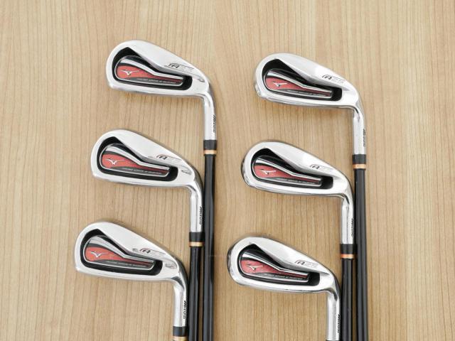 Iron set : Mizuno : ชุดเหล็ก Mizuno JPX A25 (ตีง่าย ไกล) มีเหล็ก 5-Pw (6 ชิ้น) ก้านกราไฟต์ Flex R