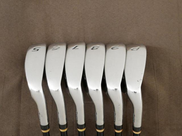 Iron set : Mizuno : ชุดเหล็ก Mizuno JPX A25 (ตีง่าย ไกล) มีเหล็ก 5-Pw (6 ชิ้น) ก้านกราไฟต์ Flex R