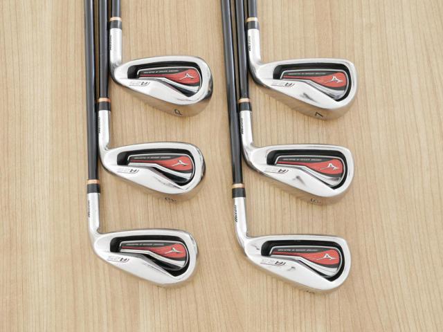 Iron set : Mizuno : ชุดเหล็ก Mizuno JPX A25 (ตีง่าย ไกล) มีเหล็ก 5-Pw (6 ชิ้น) ก้านกราไฟต์ Flex R