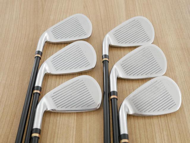 Iron set : Mizuno : ชุดเหล็ก Mizuno JPX A25 (ตีง่าย ไกล) มีเหล็ก 5-Pw (6 ชิ้น) ก้านกราไฟต์ Flex R