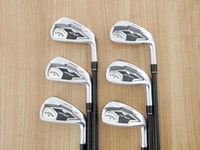 Iron set : Callaway : ชุดเหล็ก Callaway APEX Forged (ปี 2020) มีเหล็ก 5-Pw (6 ชิ้น) ก้านกราไฟต์ Fujikura Speeder Evolution Flex R